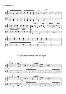 Easy Blues Piano Course Part 13, Blues Piano in E