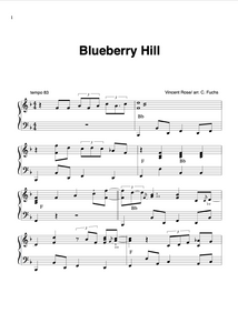 Blueberry Hill, grooving arrangement (2024)