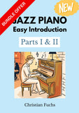 BUNDLE (%) Jazz Piano Made Easy - A Beginner's Guide Part 1 & 2