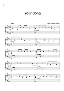 Your Song, Elton John  (new arrangement)