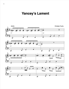 Yancey's Lament, Easy Blues in C