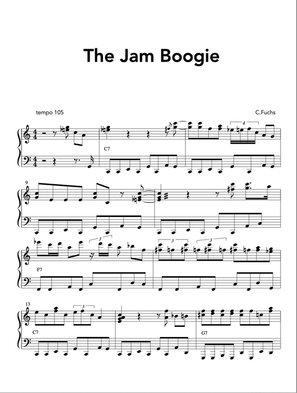 The Jam Boogie (11 pages)
