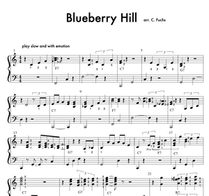 Blueberry Hill (in memory of Fats Domino)