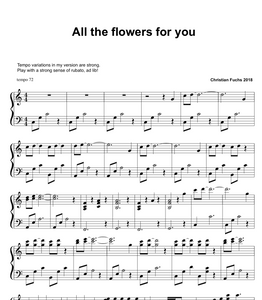 All the flowers for you