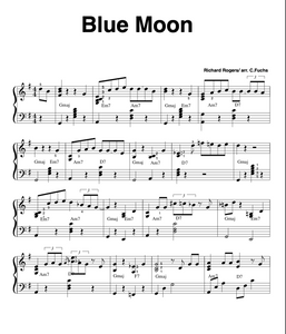 Blue Moon , bluesy cocktail version