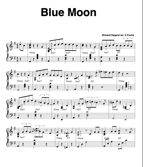 Blue Moon , bluesy cocktail version