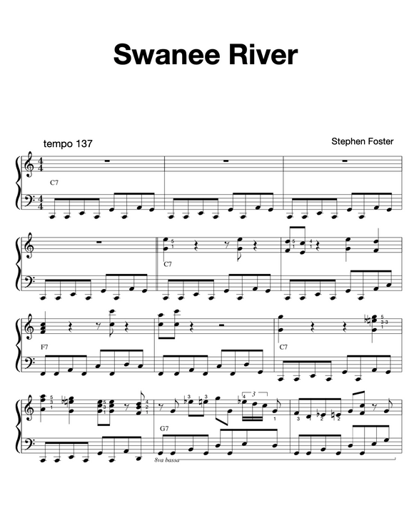 Swanee River Boogie