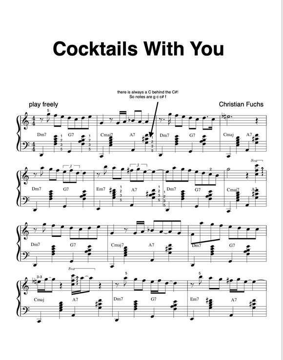 Cocktails With You (study piece)