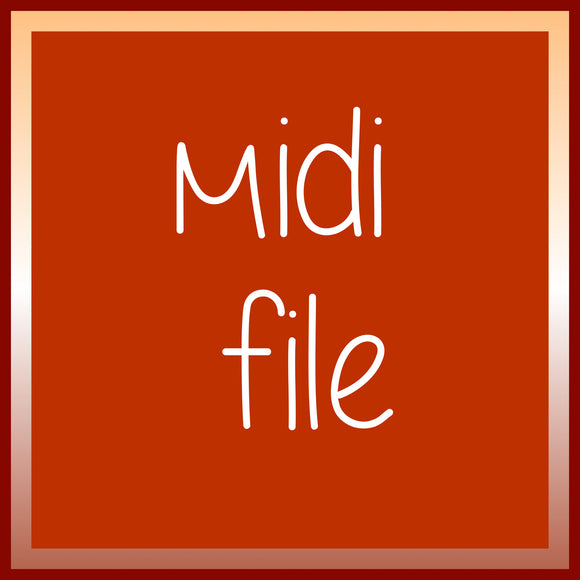 I Will Wait For You, midi file