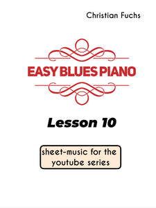 Easy Blues Piano Course Part 10