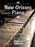 New Orleans Blues Piano Pack, 9 songs sheet music plus audio & more